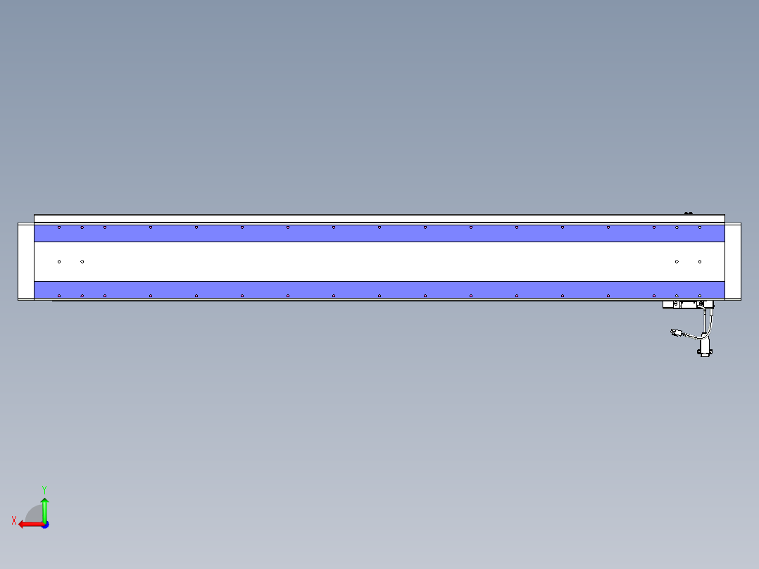 威洛博VL系列3d模型模组VL17E1Y-S1350后视图