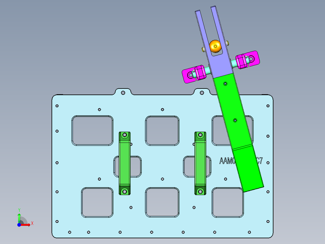 Aam00-D-CNC7-Peijian-170425前视图