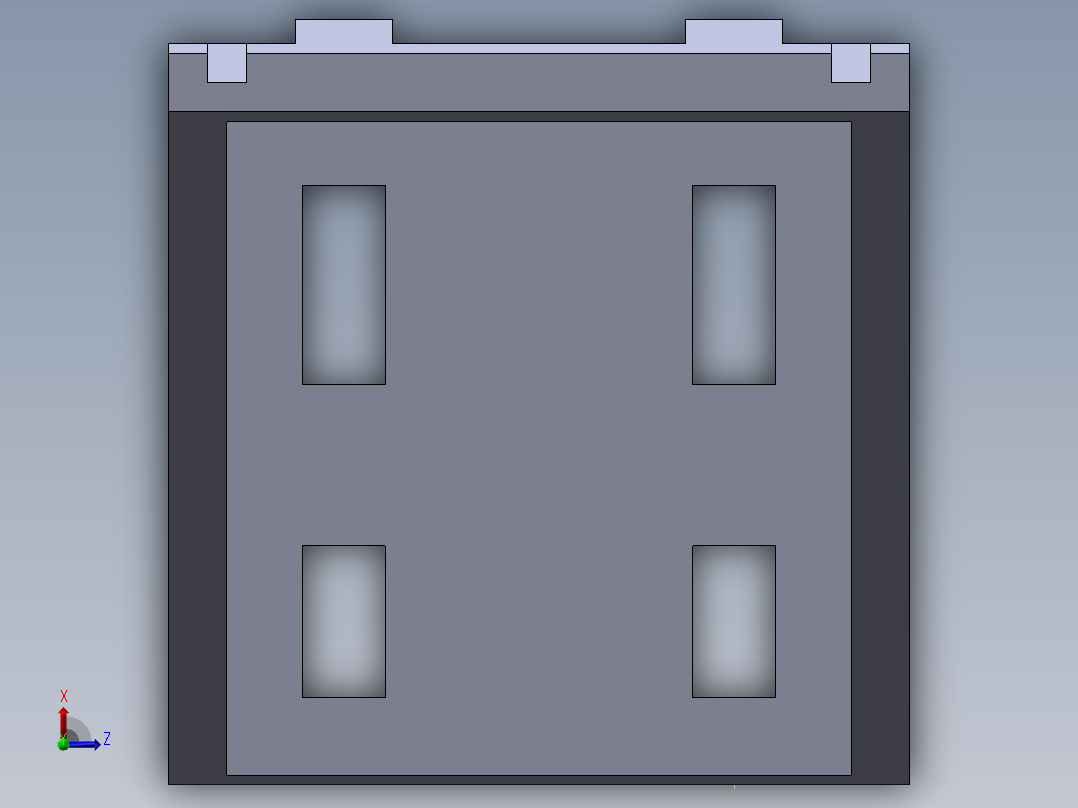 铝型材及其附件3.21.40.8080.SLDPRT俯视图