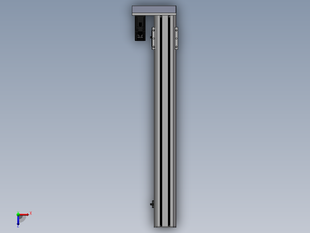 精密模组MY80S-T10-600L-P10B-BL-C4俯视图