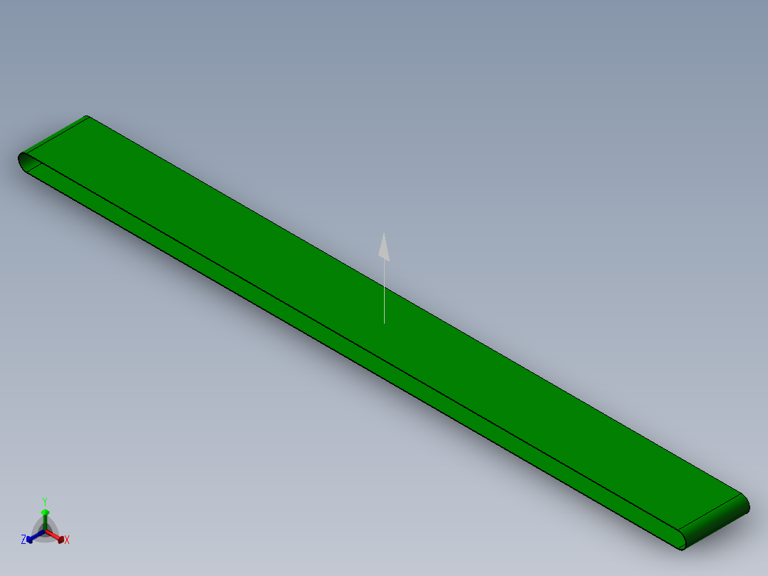 PVC皮带（不带平台）正等轴测图