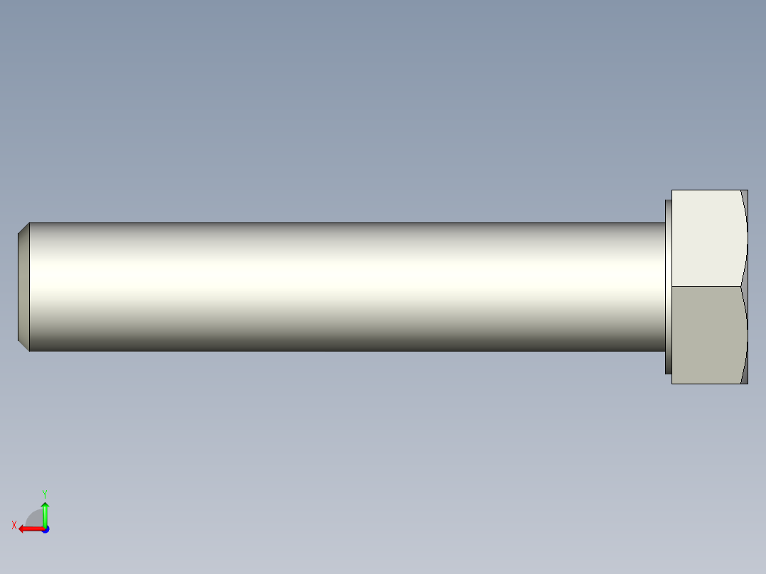 螺钉-DIN_931-M18x2.5x90_27.stp后视图