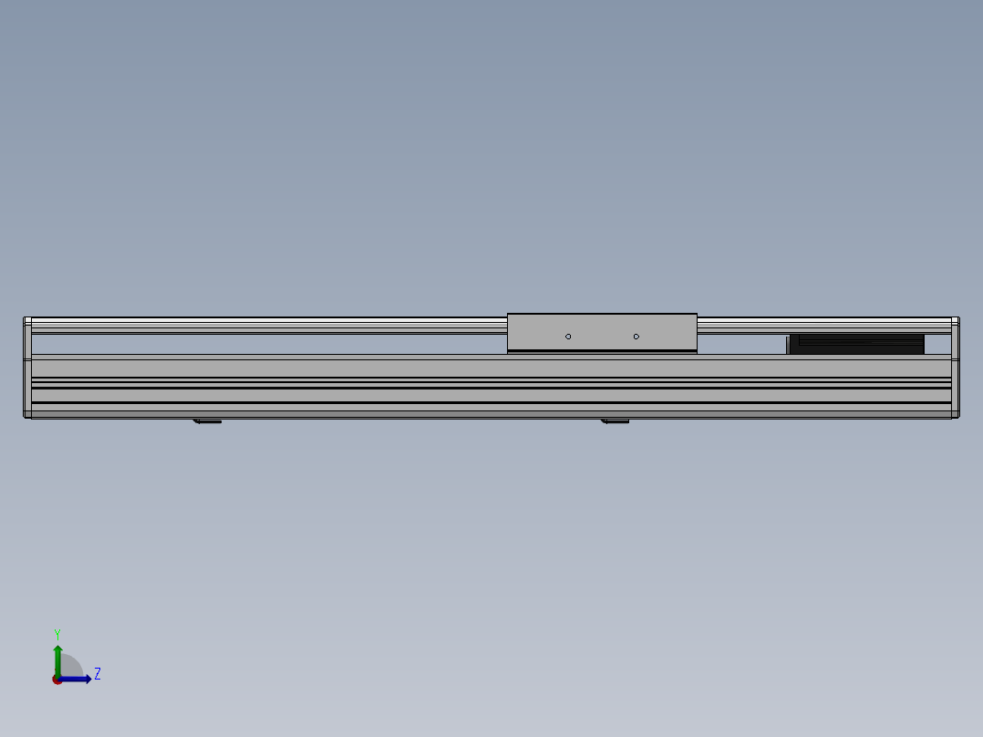 精密模组MY140-T10-300L-M-P40B-C4-C左视图