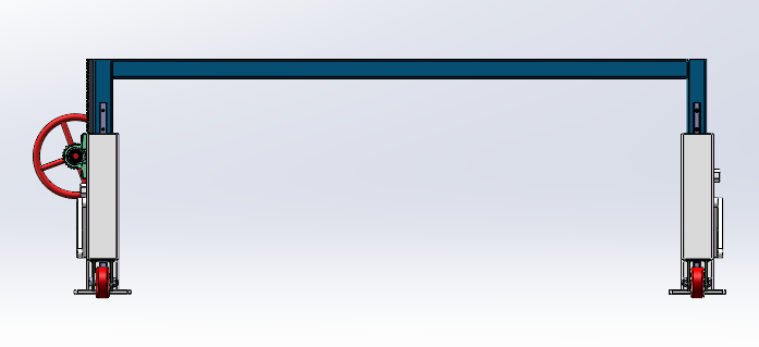 上升前后移动棚