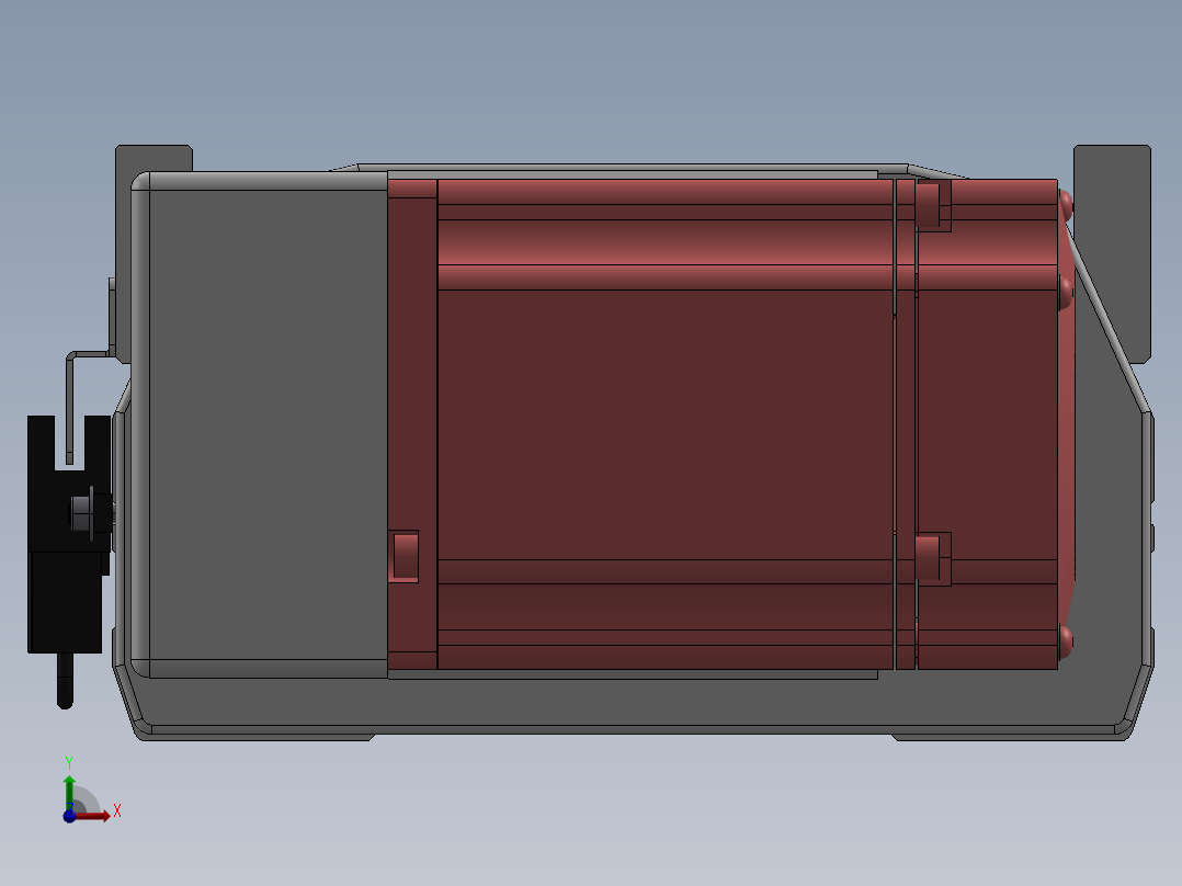 精密模组MT170-L125-1700-L-M75-C4前视图