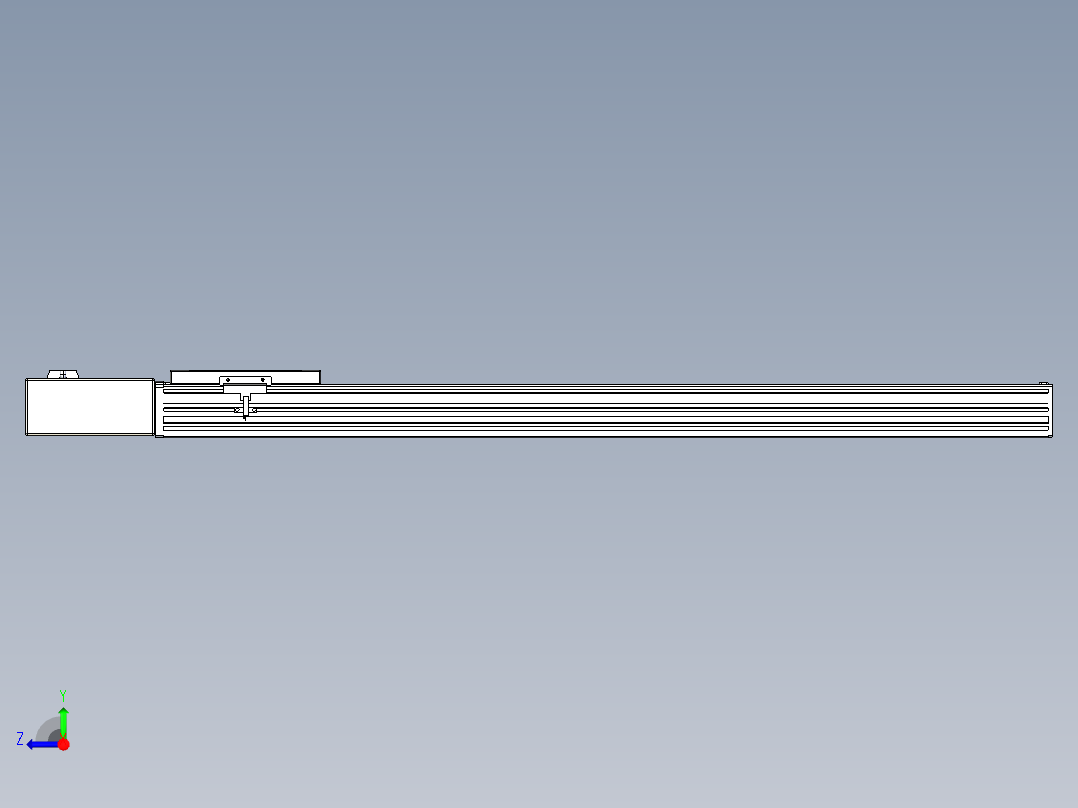 同步带全封闭直线模组TPA-HCB-120D-90-L800-MR-C-P40-N3右视图
