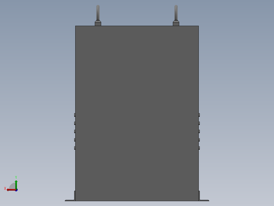 分电箱electric-panel-3.snapshot.2-sw 三维 图纸后视图