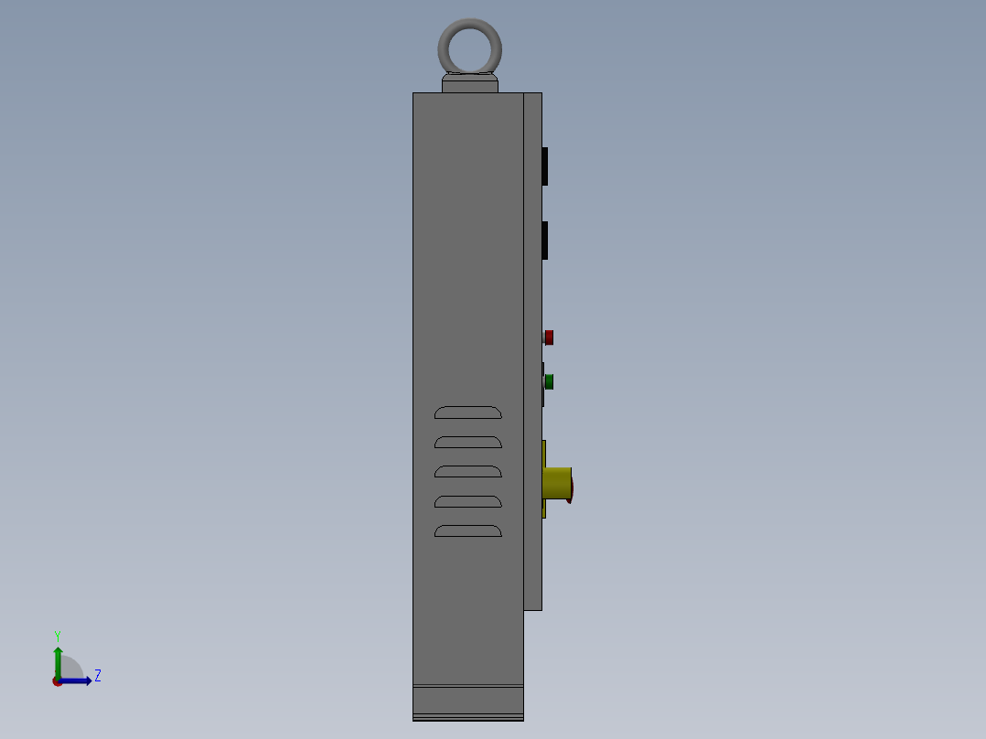 分电箱electric-panel-3.snapshot.2-sw 三维 图纸左视图