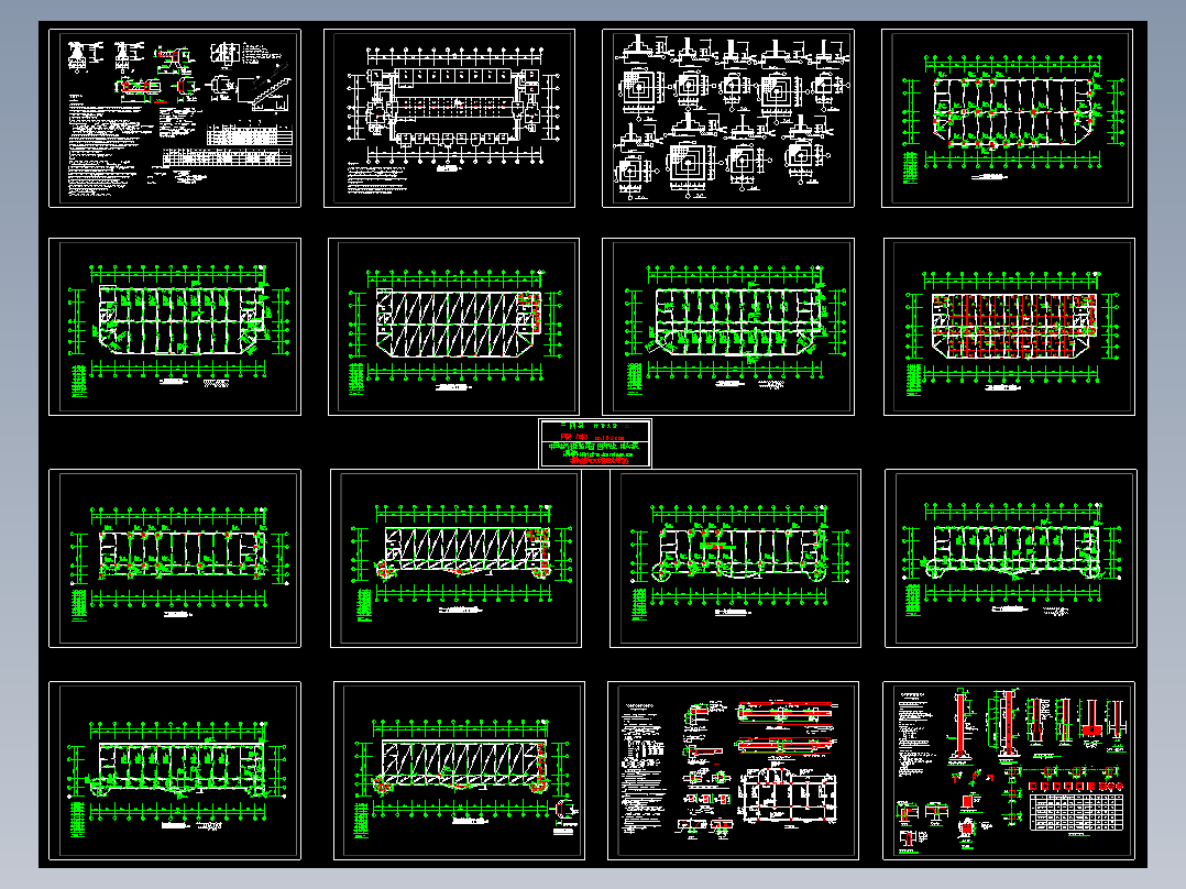 混土教学楼结构施工图