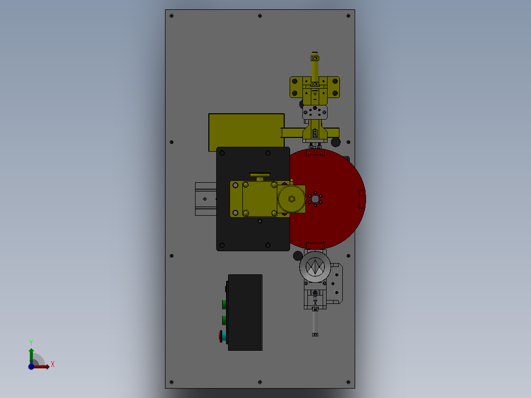 全自动多功能压力机sw17可编辑前视图