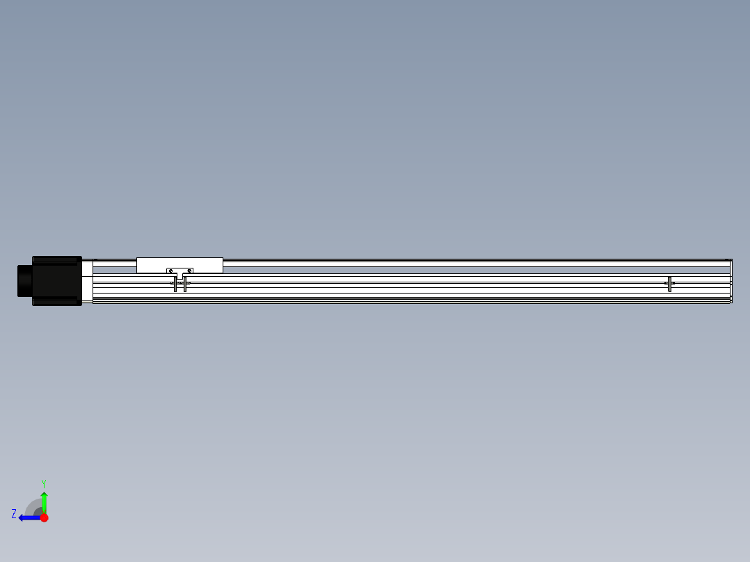 Toyo东佑达直线模组-ETH22-1300-BC-1.5kw右视图