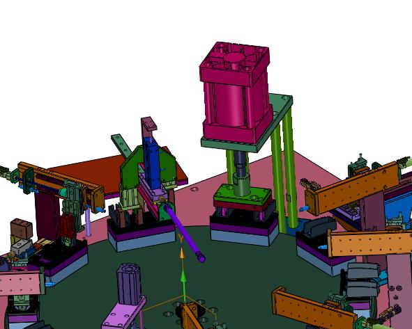 L型万能充电头内部插装机
