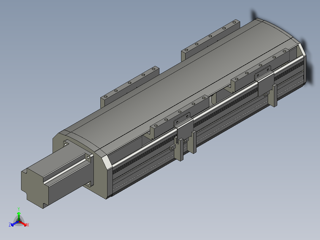 直线模组WG-LHA12-S150-M设计图纸