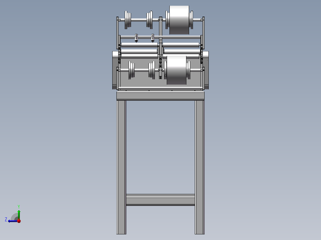 广告贴膜机右视图