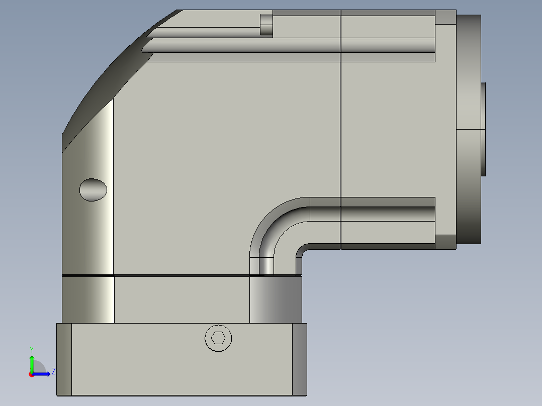斜齿孔ZPGH115-L1 22-110-145-M8 KCZ25 120F.STEP左视图