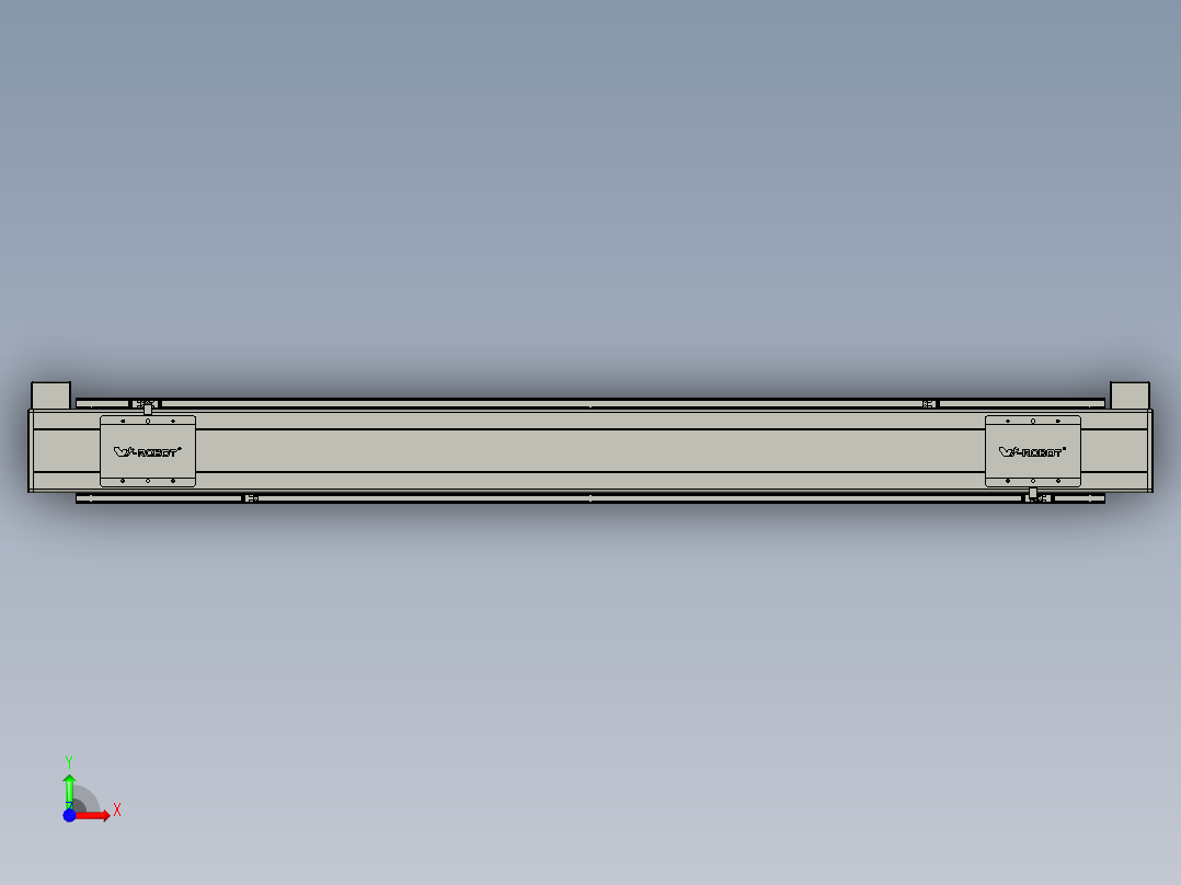 威洛博双电机滑台-VBC14S2-L50-S1300-BD-P40-C6前视图