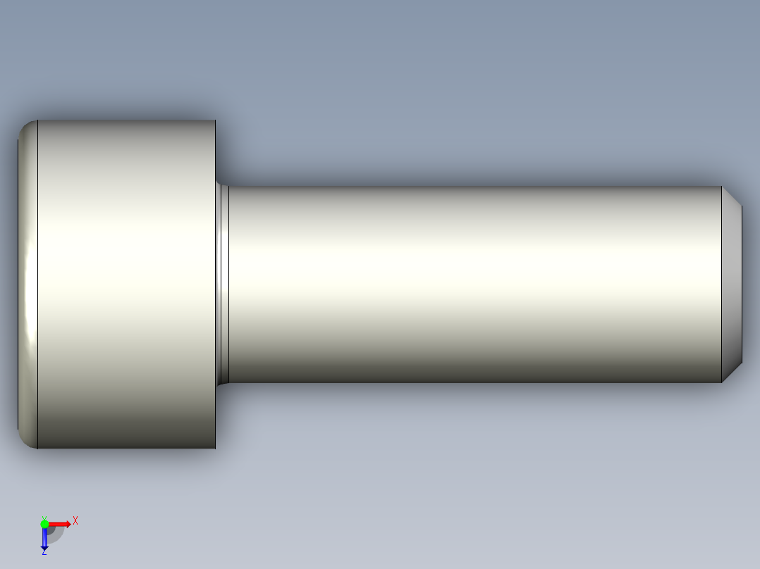 螺钉-DIN_912-M6x16.stp俯视图