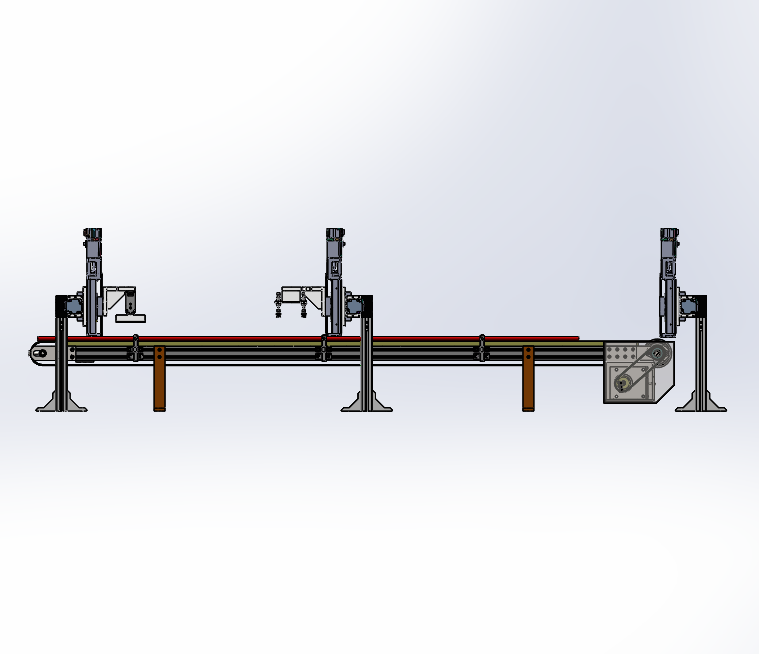 2023.02月-电子PCB板龙门铣自动化生产线sw17可编辑