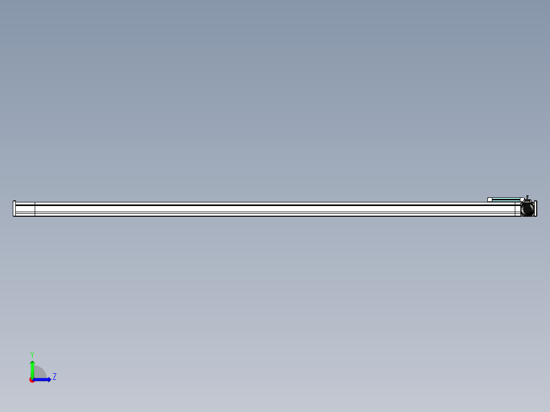 欧规系列-LB6A-L130-S2050-BR-ZP40-C3左视图