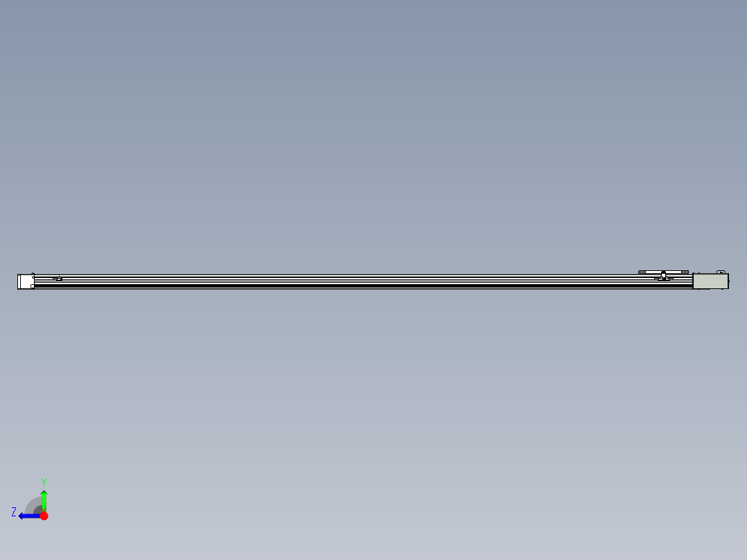 同步带滑台-欧规BC6H-L60-S2500-R-ZP40-D3右视图