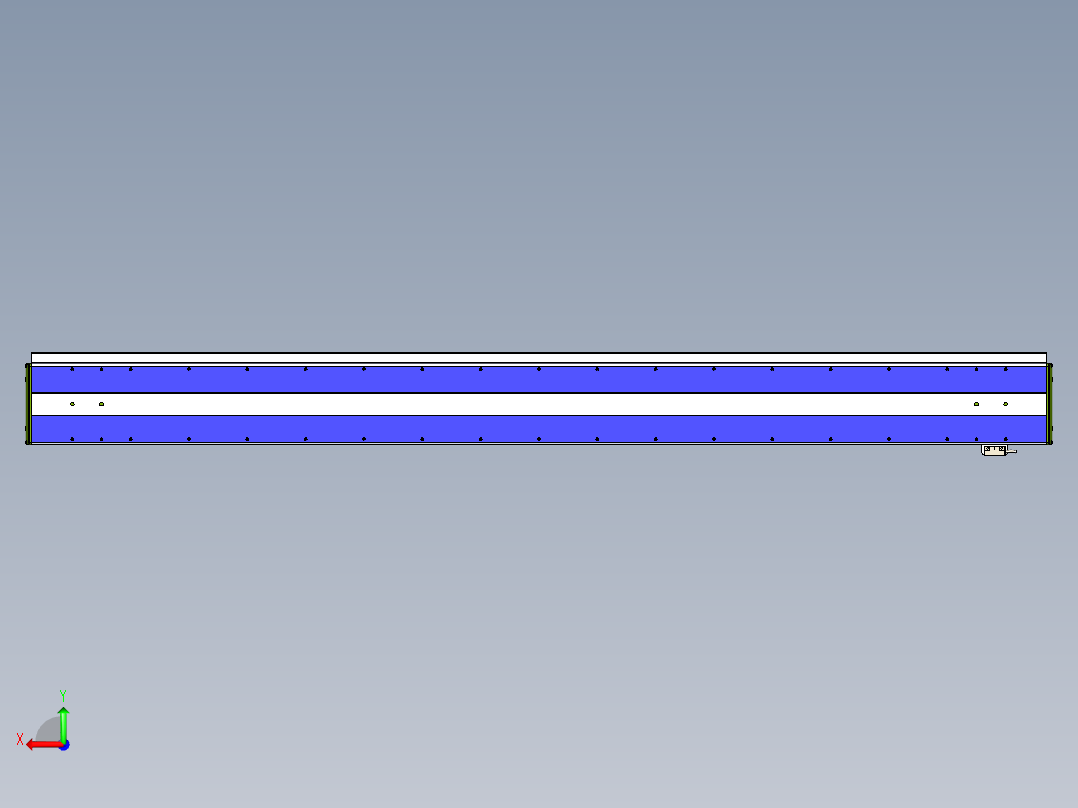 威洛博LC系列3d模型模组LC14S2Y-S1500后视图