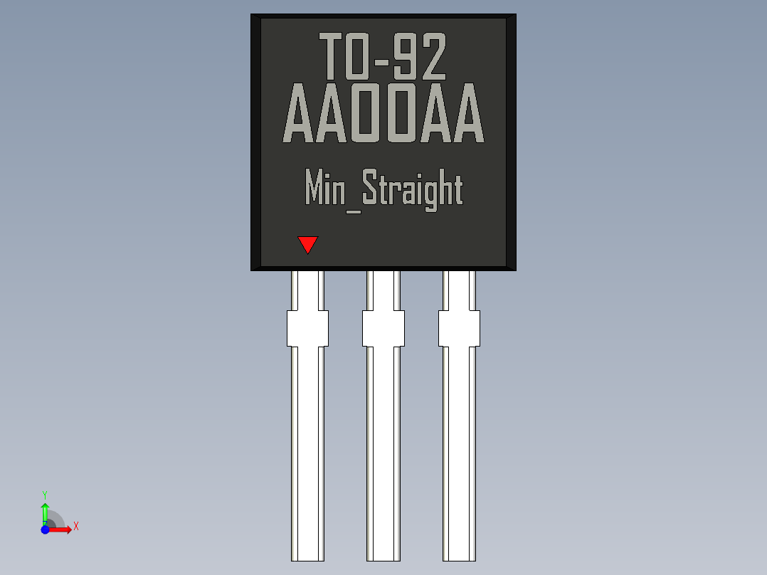 TO-92_Min_Straight_rev1.1前视图