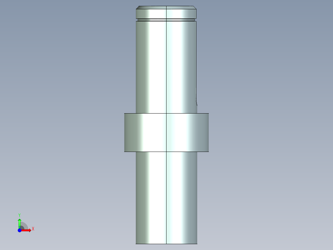 举高消防车(UG)前视图