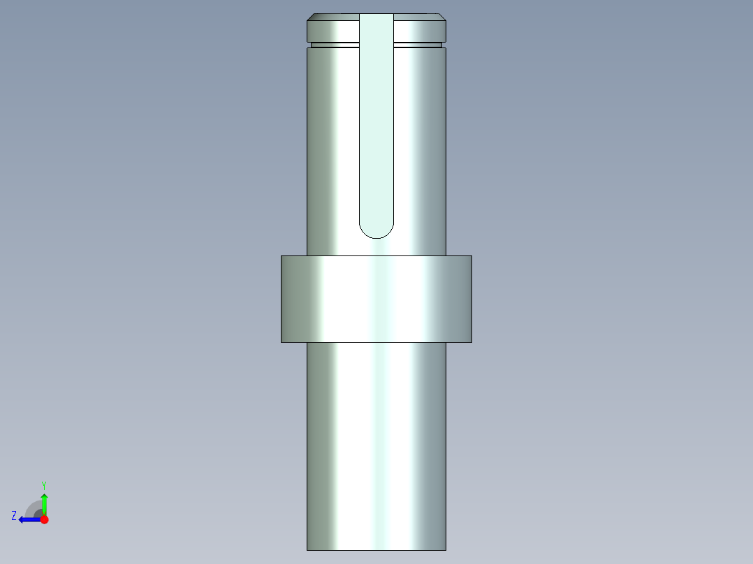 举高消防车(UG)右视图