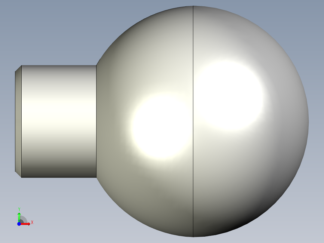 把手P.111-3D多系列多零件图纸模型前视图