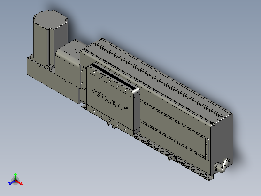 威洛博VBC17-S200-BL-P75正等轴测图