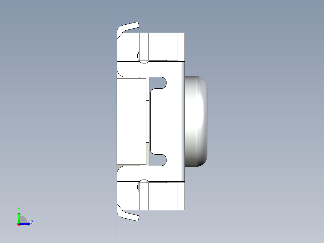 开关继电器保护 SM-PTS820J20K左视图