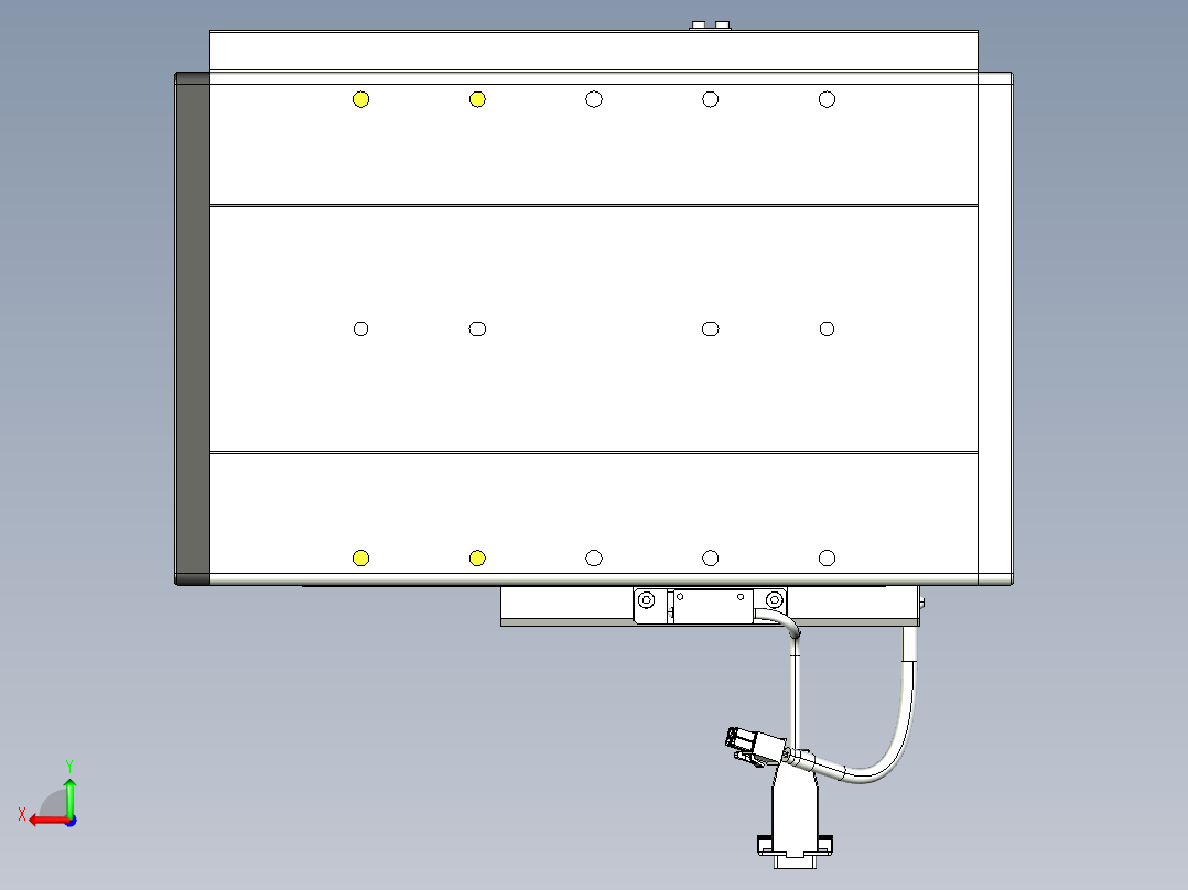 威洛博VL系列3d模型模组VL22H2Y-S100后视图