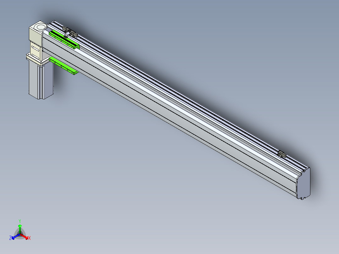 同步带滑台-半封闭B13-L90-S1150-L-Z86-D3
