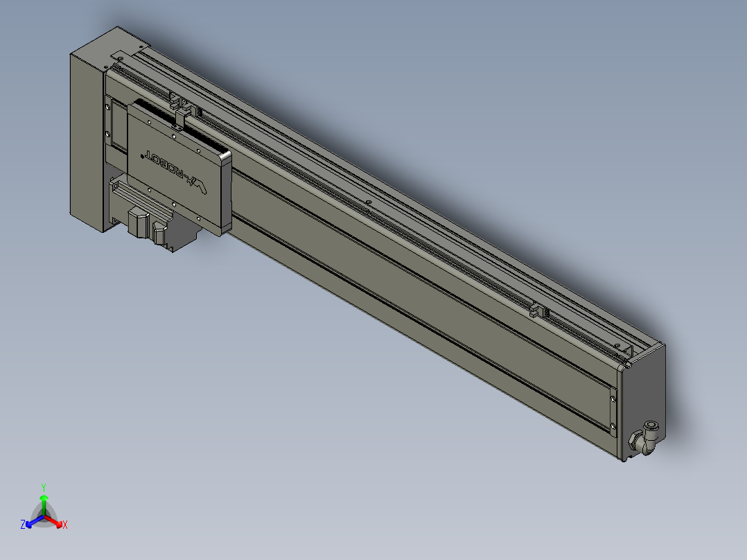 威洛博VC14-S600-BL-P40正等轴测图