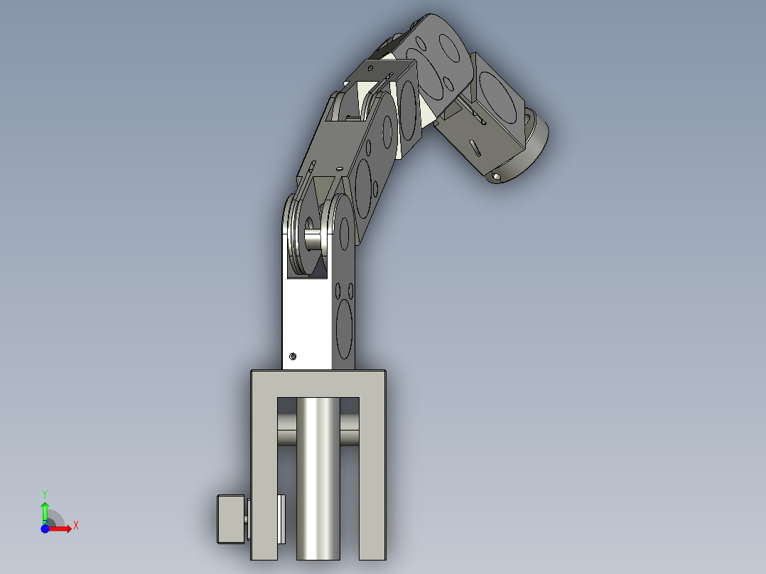 6轴机械手前视图