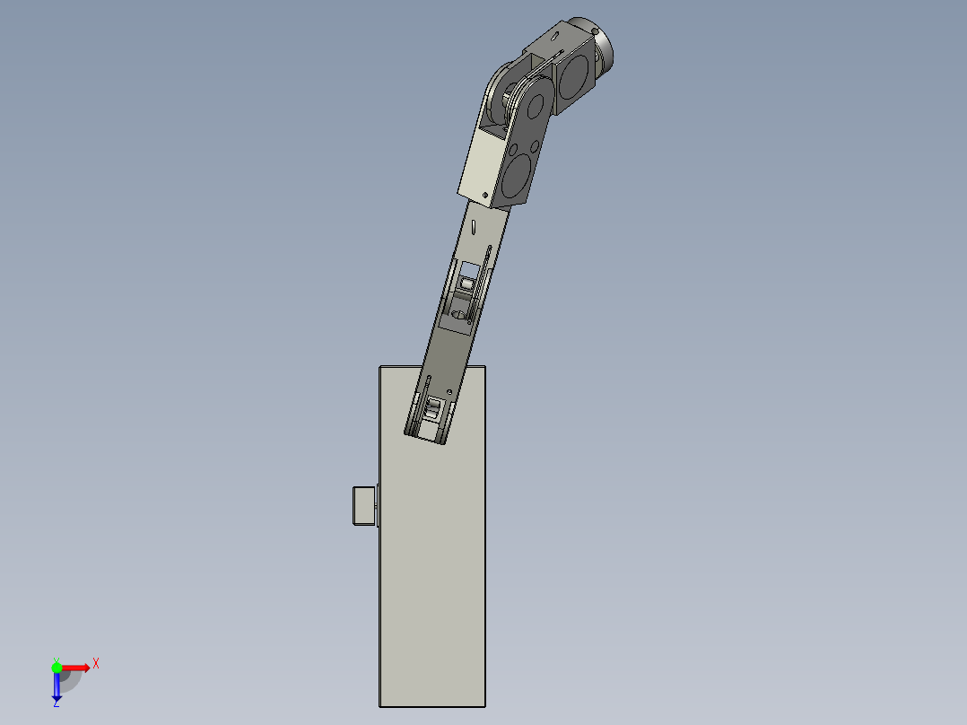 6轴机械手俯视图