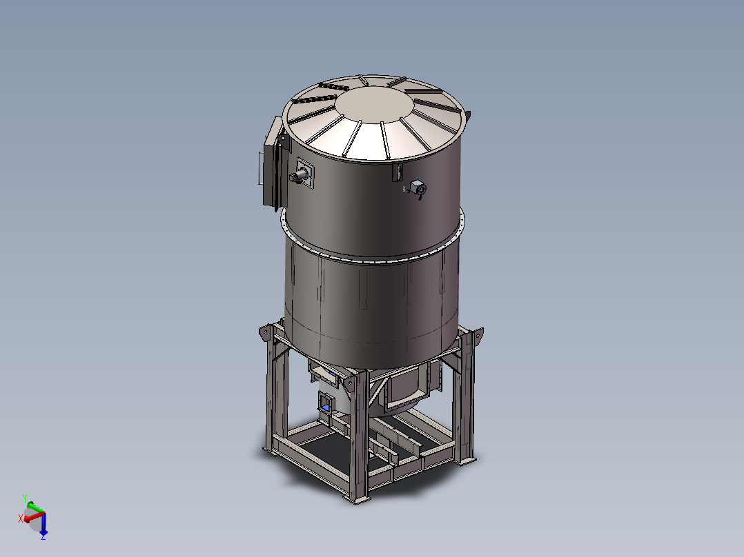 5000风量旋转RTO炉 催化燃烧蓄热设备sw18可编辑