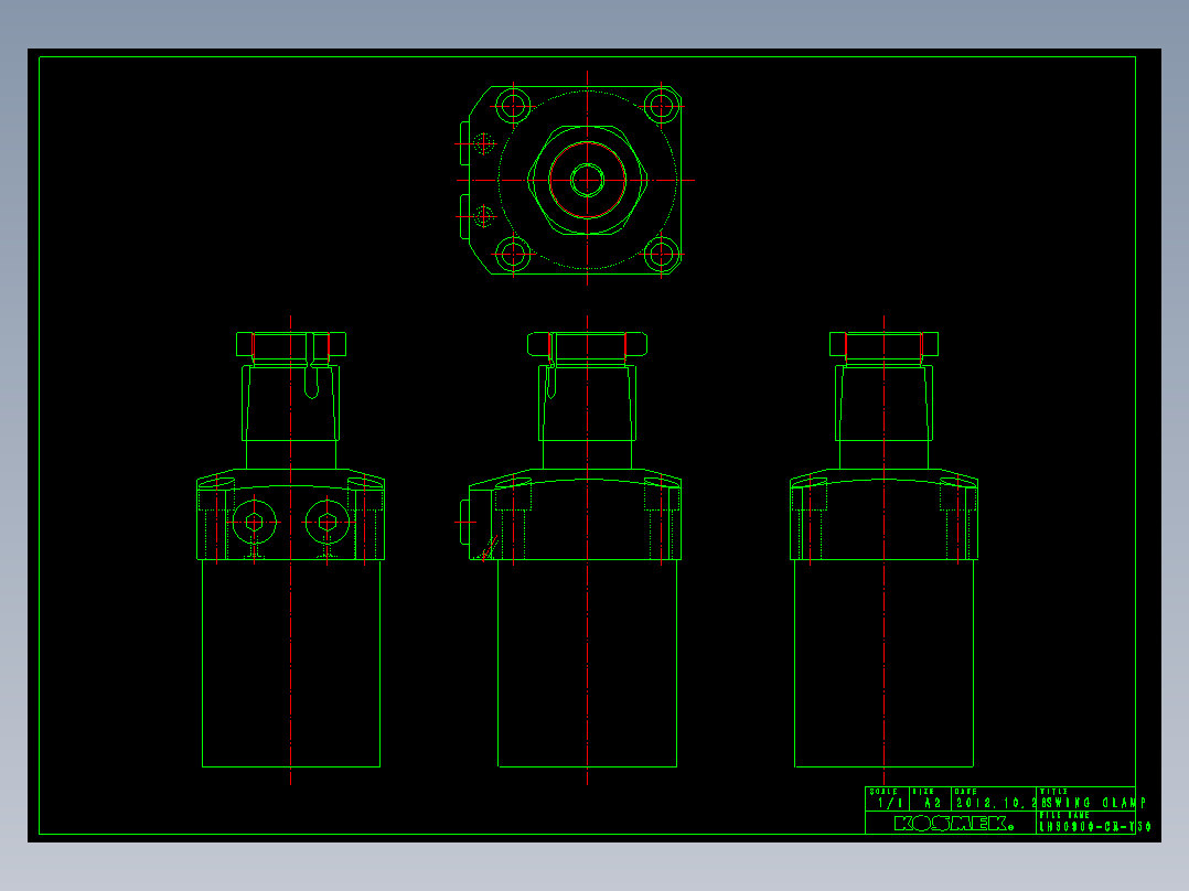 LHS0900-CR-Y30多系列多零件图纸模型