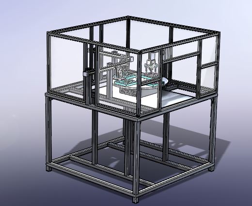 切割机的进料机构