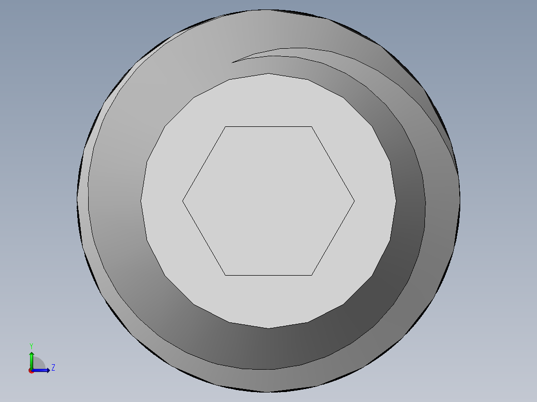 DIN 913-ISO 4026 固定螺钉-M1.8 L=5.SLDPRT左视图