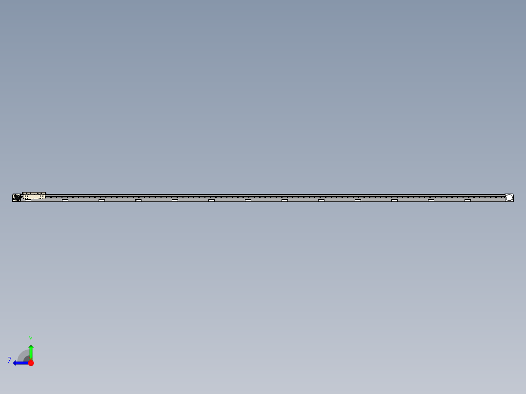 同步带滑台-欧规B8H-L176-S5000-L-ZP40-D3-N5右视图