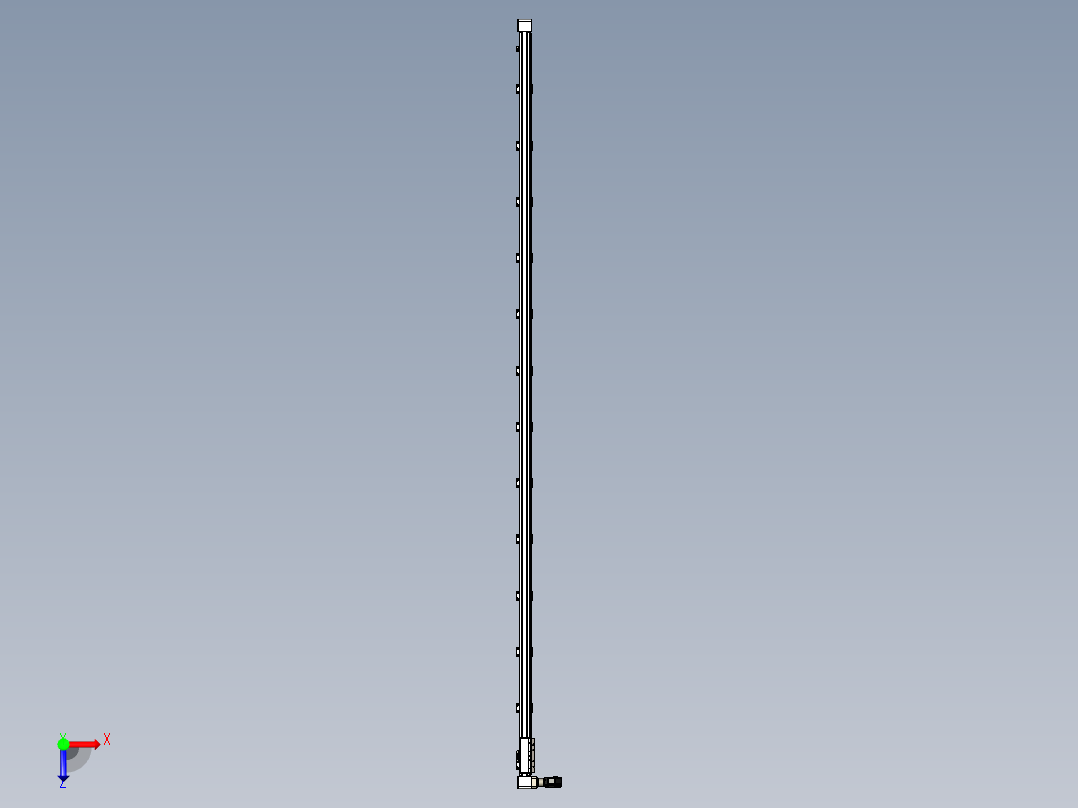 同步带滑台-欧规B8H-L176-S5000-L-ZP40-D3-N5俯视图