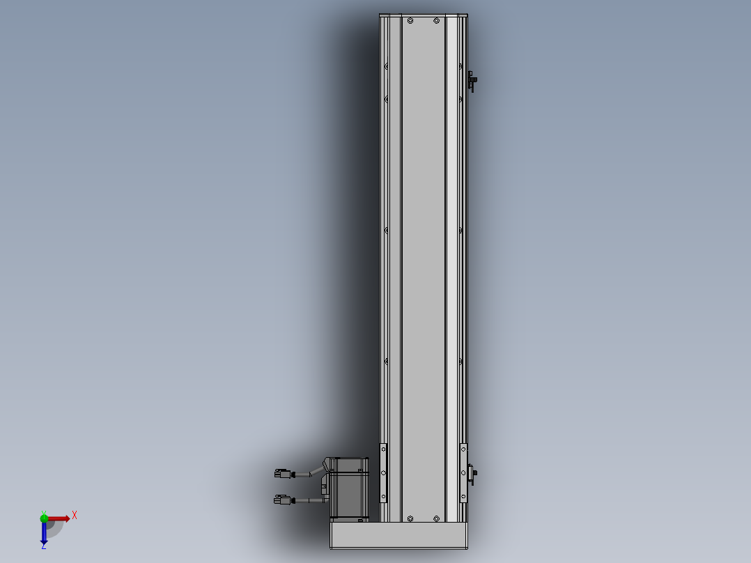 精密模组MY130-T10-600L-BR-P20B-C4-C俯视图
