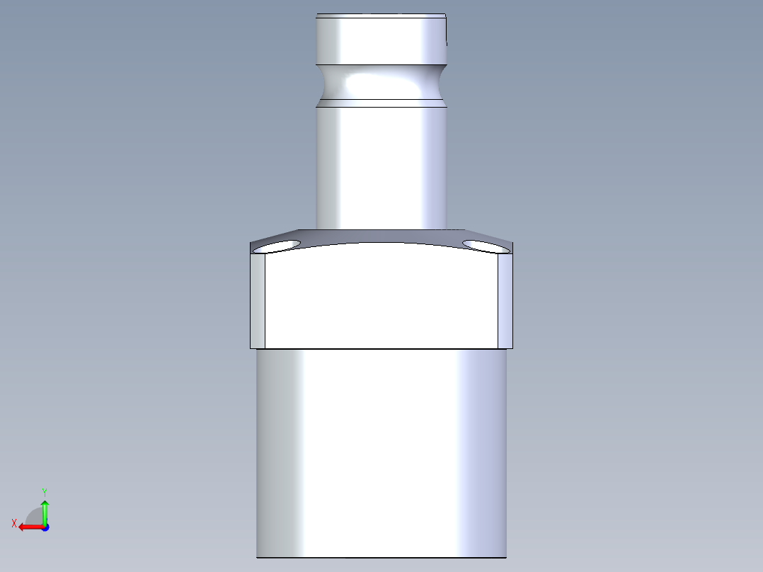KOSMEKLG1050-CR-F多系列多零件图纸模型后视图