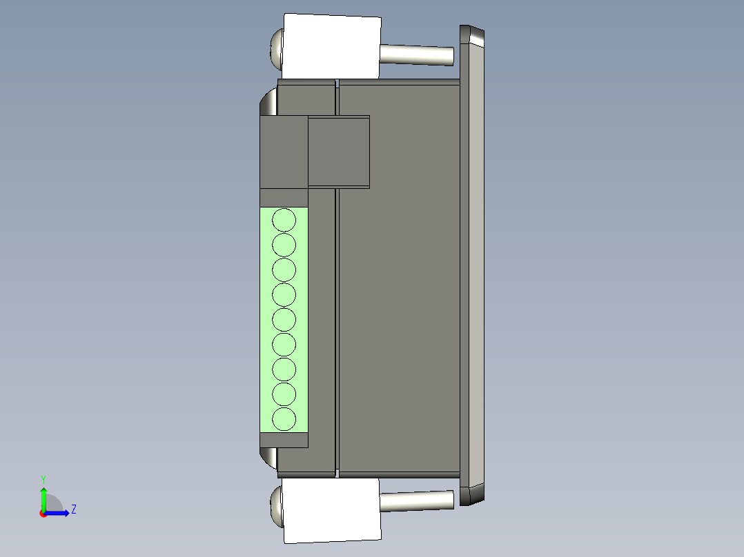 基恩士VT3-W4M(A)_kc图纸模型左视图