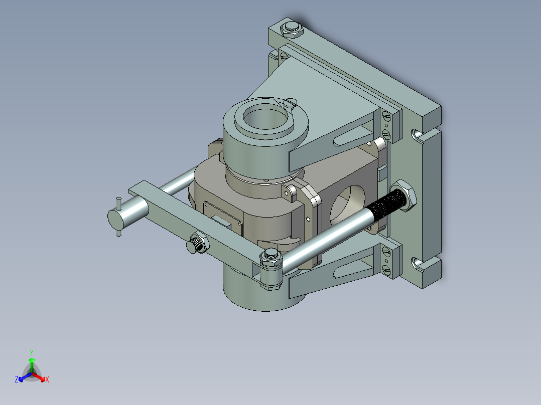 减速箱体镗床夹具含三维二维说明书