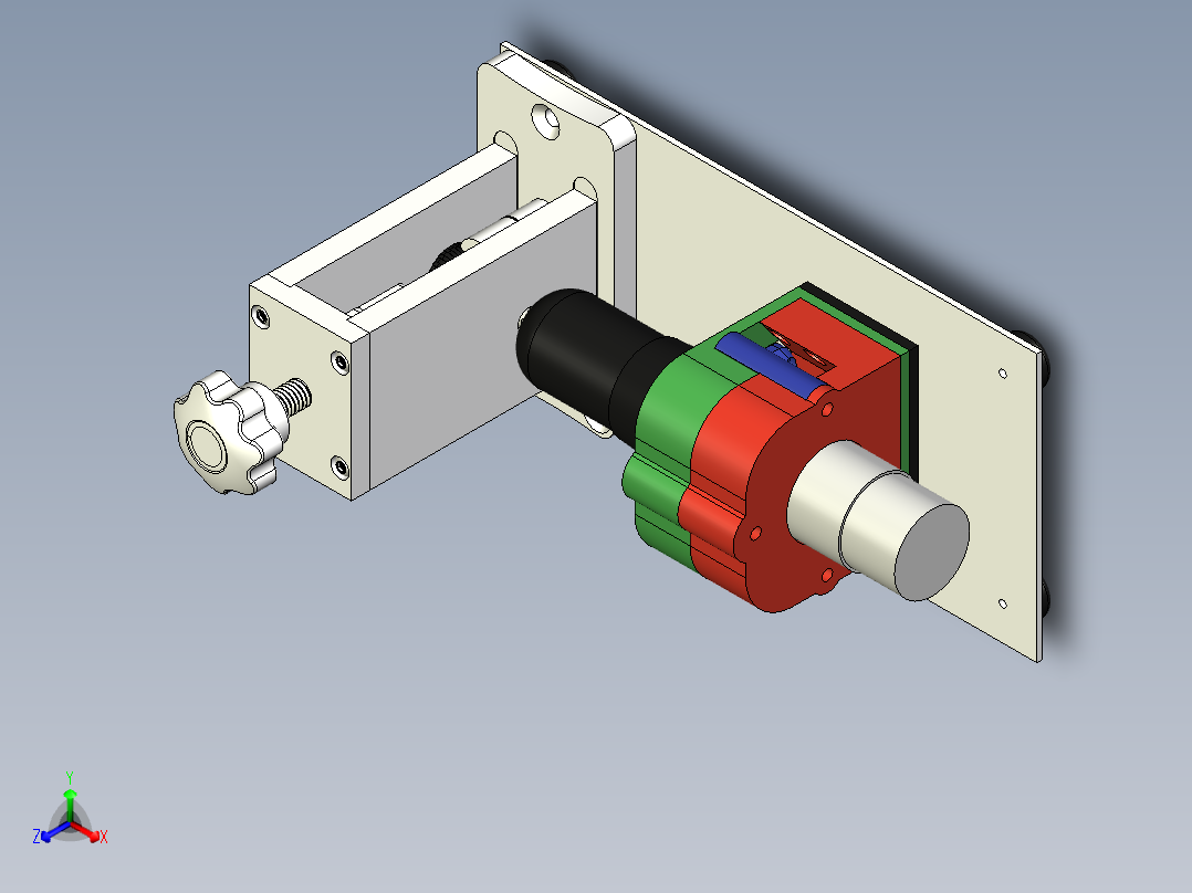 StripMeister 剥线机正等轴测图