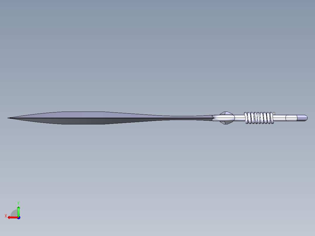剑、宝剑(3)后视图