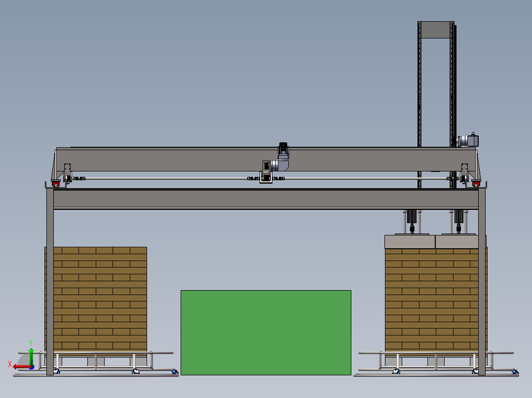 2023.02月-岩棉传输搬运传输辅助设备sw20可编辑后视图