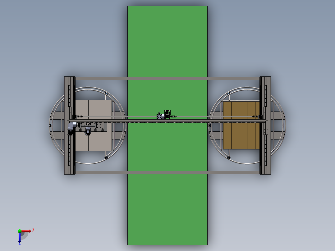 2023.02月-岩棉传输搬运传输辅助设备sw20可编辑俯视图
